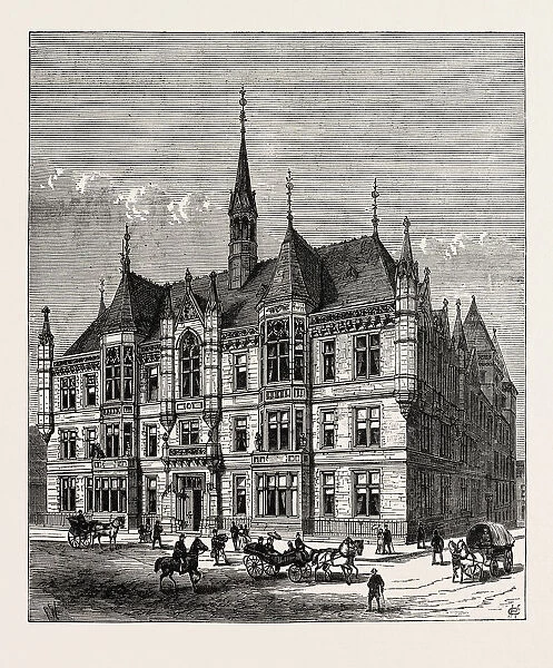 Technical School, Huddersfield, Uk, 1883