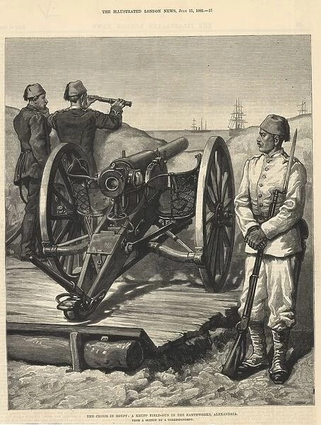 War in Egypt, 1882. During unrest in 1881 and 1882