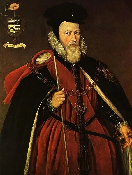 William Cecil, lst Baron Burghley (1520-1598) appointed Secretary of State by Elizabeth I in 1558
