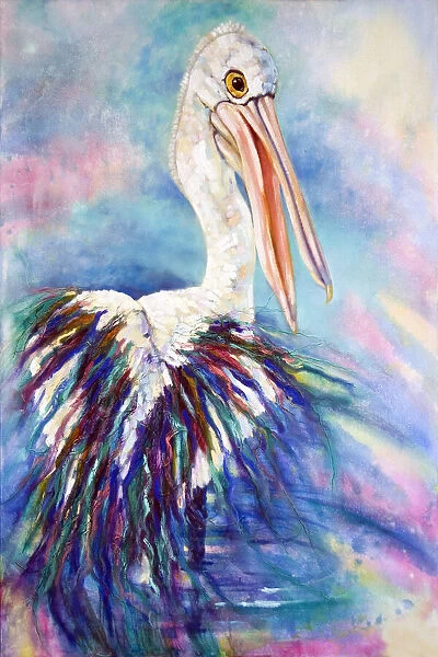 Australian Pelican Painting