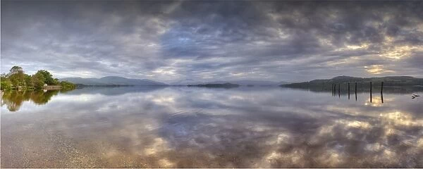 Loch Lomond at Dawn, the Trossachs, Scotland