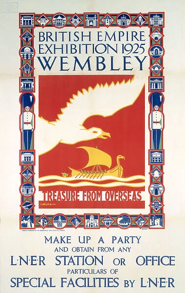 British Empire Exhibition, LNER poster, 1925