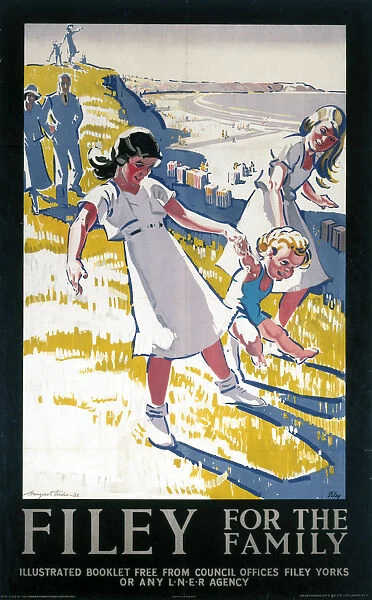 Filey for the Family, LNER poster, 1931