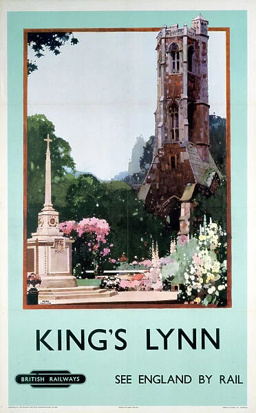 Kings Lynn, BR poster, 1948-1965