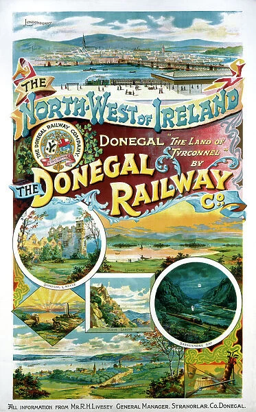 North West of Ireland, DRC poster, c 1930s