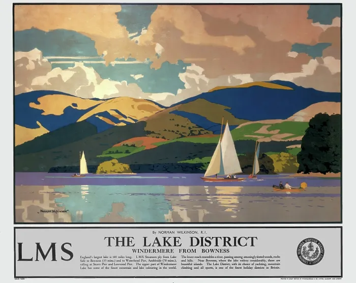 Framed Print : The Lake District - Windermere from Bowness Print Framed Print : The Lake District - Windermere from Bowness Print