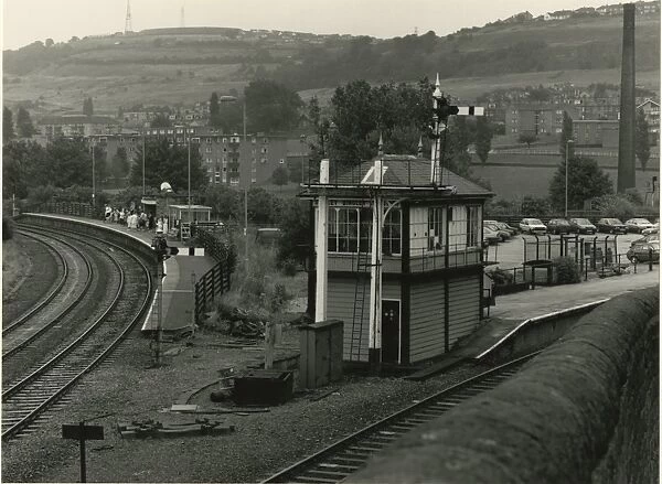 Shipley station, British Rail, August 1987