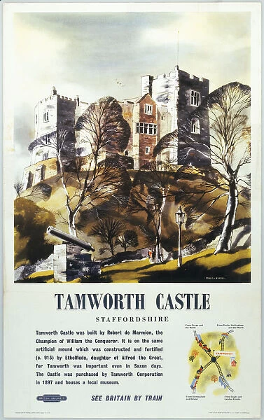 Tamworth Castle, 1965