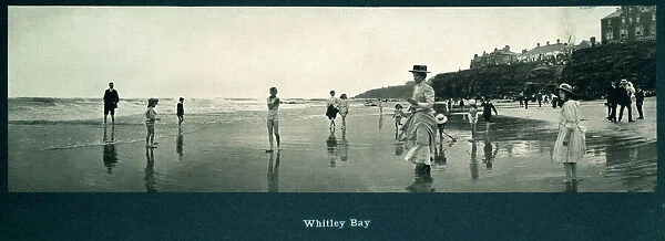 Whitley Bay, NER carriage print c 1910