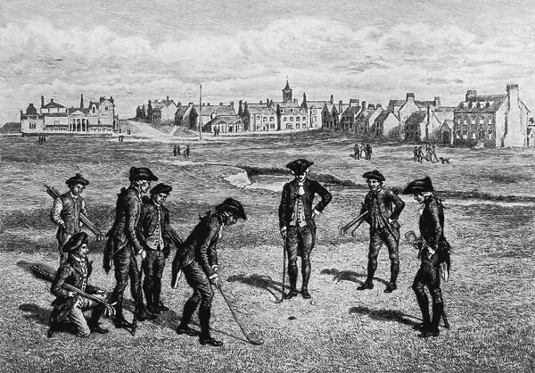 18th Century Golfers
