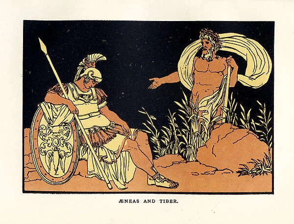 Aeneas Haunting in Virgils Aeneid Aeneas
