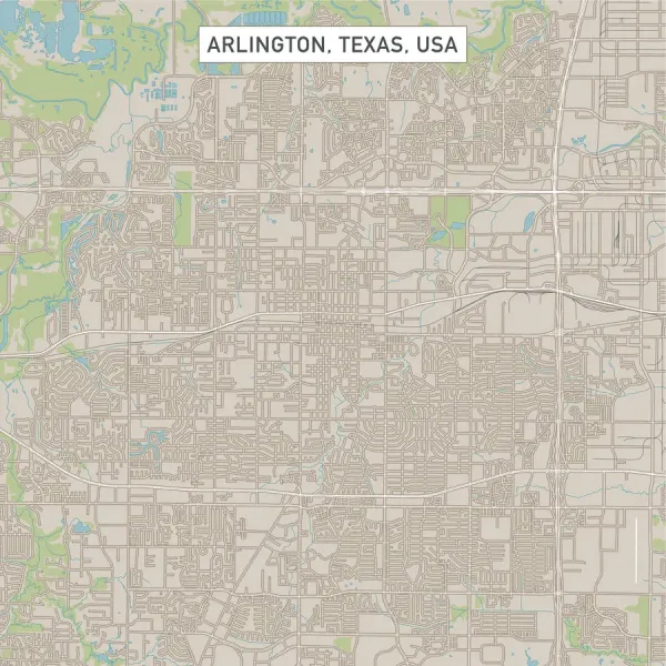 Arlington Texas US City Street Map Our beautiful pictures are available