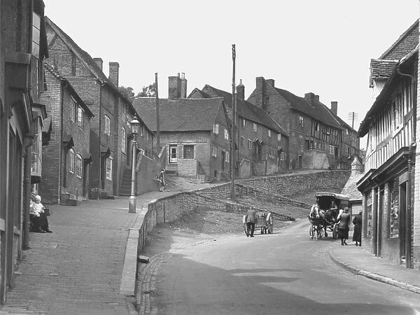 Bewdley, Worcestershire, circa 1930. (Photo by Hulton Archive / Getty Images)