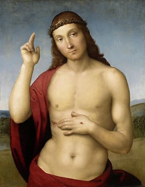 Christo benedicto, by Raffaello Sanzio da Urbino For sale as Framed Prints,  Photos, Wall Art and Photo Gifts