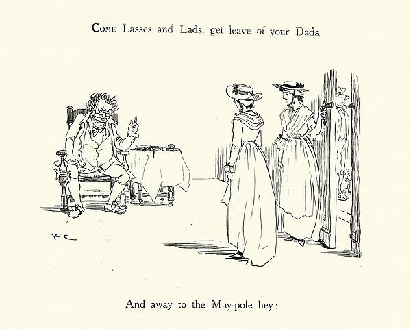 Come, Lasses And Lads get leave of your Dads, 19th Century