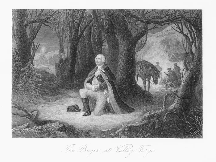 George Washington Praying 