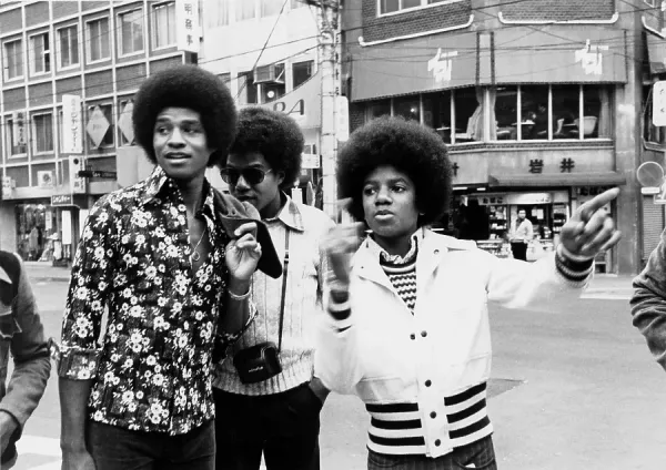 Jackson 5 in Tokyo Print, May 7, 1973. Art Prints, Posters