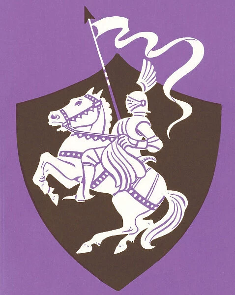 Knight on Rearing Horse