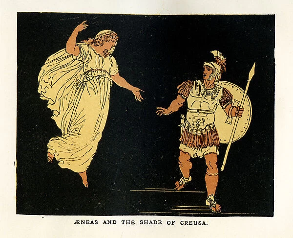 Aeneas Haunting in Virgils Aeneid Aeneas