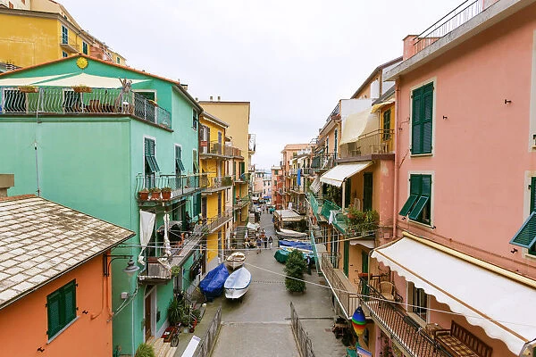 Manarola small town, Cinque Terre, Liguria, Italy