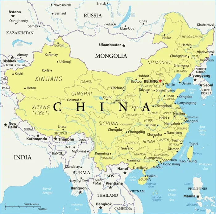 Framed Print : China Reference Map Print 949100300 Framed Print : China Reference Map Print 949100300