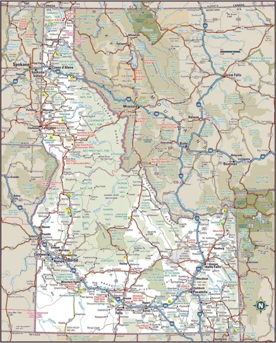 Framed Print : Reference Maps Print Framed Print : Reference Maps Print