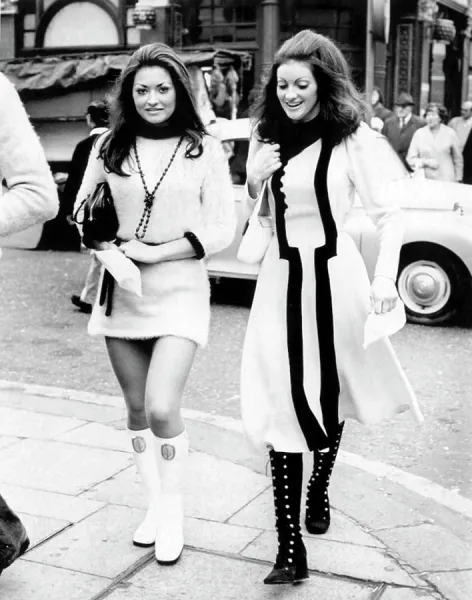 Mini and Midi Skirts Print, London Art Prints, Posters