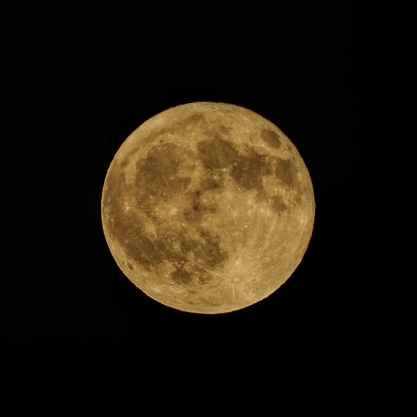 Orange Harvest Moon. The Harvest Moon gets its name from folklore