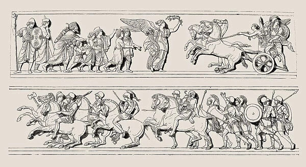Parts of the Alexander campaign, by Albert Bertel Thorvaldsen