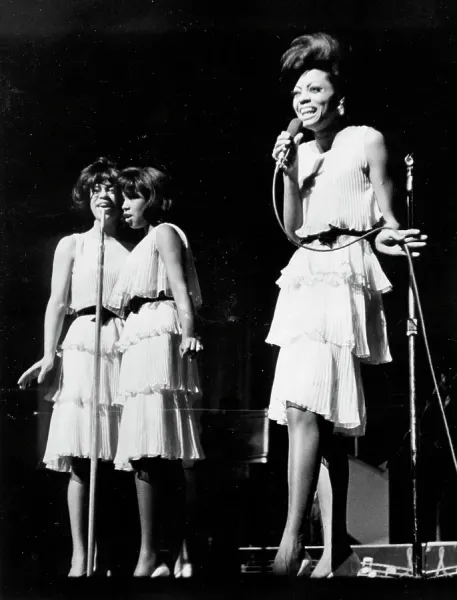 Framed Print of Supremes Fine Art Print Michael Ochs Archives