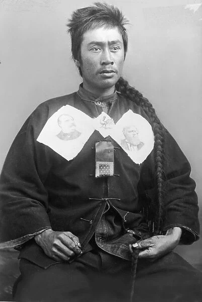 Portrait. A Portrait of a Chinese Male circa 1888. (Photo by Fotosearch / Getty Images)