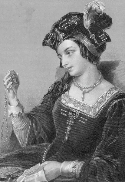 Fine Art Storehouse Print of Anne Boleyn (Original Art