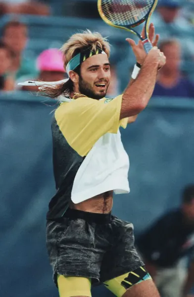 Fine Art Storehouse Print: Andre Agassi at the US Art Prints