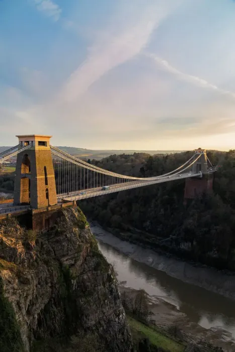 Framed Print : Clifton Suspension Bridge Sunset Print, Bristol UK Framed Print : Clifton Suspension Bridge Sunset Print, Bristol UK