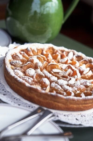 Classic French apple tart credit: Marie-Louise Avery  /  thePictureKitchen  /  TopFoto