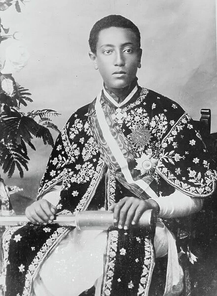 Lij Jessou, Lij Iyasu - ex Emperor Designate of Abyssinia. 25 October 1935