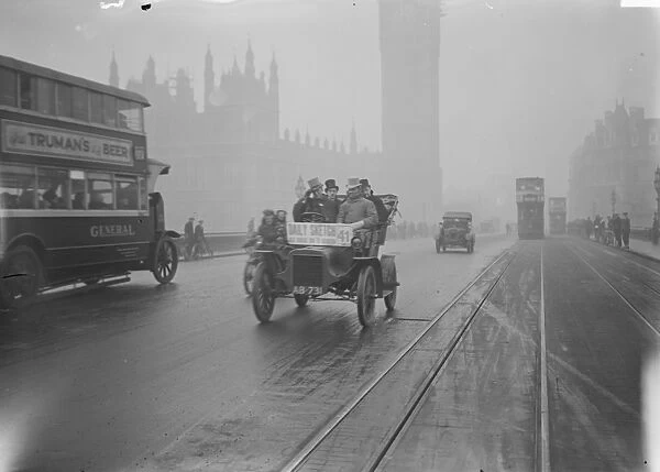 Taken for Messrs General Motors Ltd Ole Crocks run to Brighton 13 November 1927