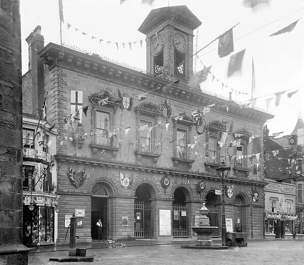 Boscawen Street, Truro, Cornwall. June 1911