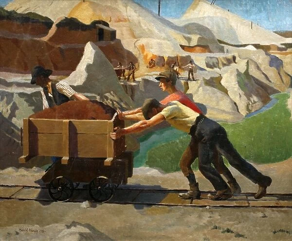 The Clay Pit, Harold Harvey (1874-1941)