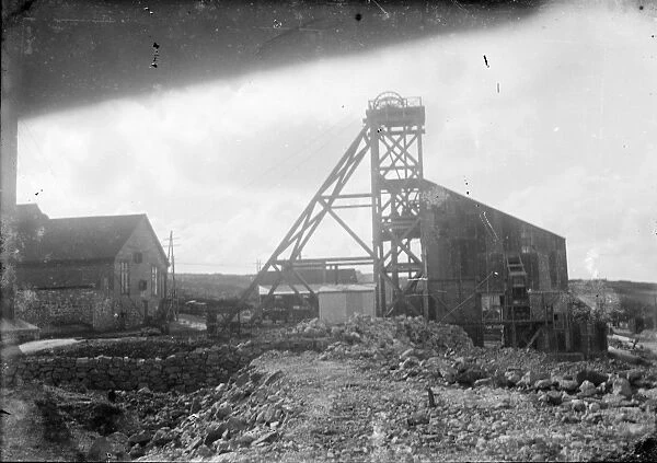 Geevor Mine, Pendeen, St Just in Penwith, Cornwall. Around 1920