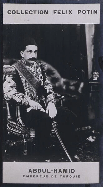 Abd-Ul-Hamid, Empereur De Turquie (1842) (b  /  w photo)