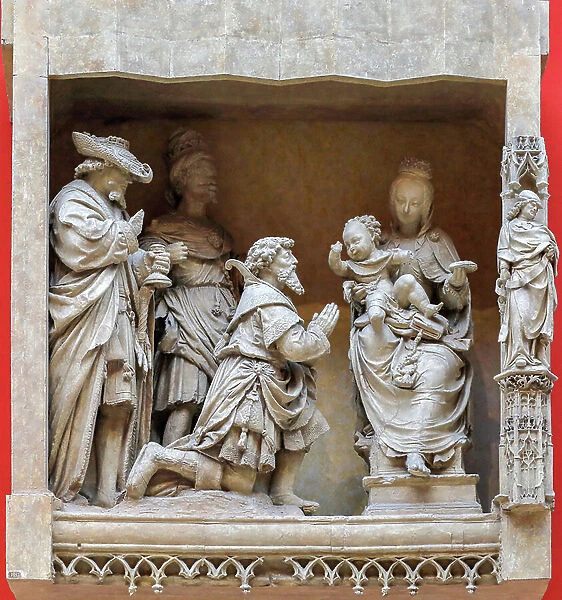 the Adoration of the Magi, 1520 (sculpture)