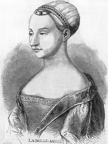 Agnes Sorel (1422-1450) (Lady of Beaute sur Marne) (Beaute-sur-Marne)