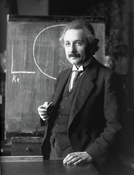 Albert Einstein, 1921 (b / w photo)