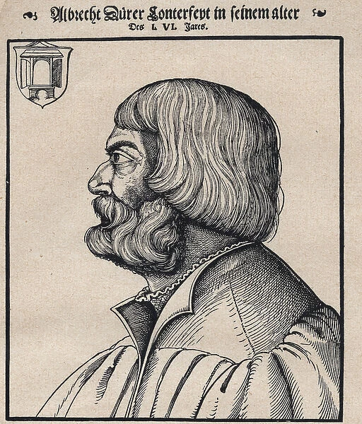 Albrecht Durer (1471-1528), Self Portrait, 1527 engraving