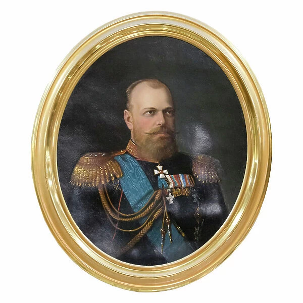Alexander III, Tzar of Russia, 1884, Bogadsky (oil on canvas)