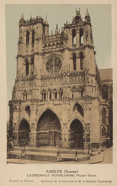 Amiens, Cathedrale Notre Dame (photo)