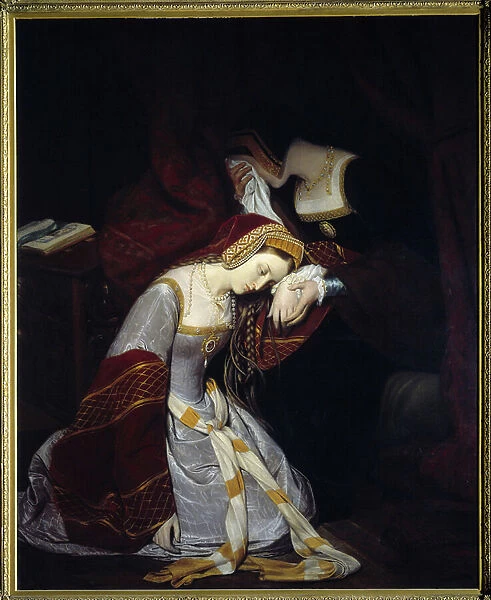 Anne Boleyn in the Tower of London (1536), 1835 (oil on canvas)