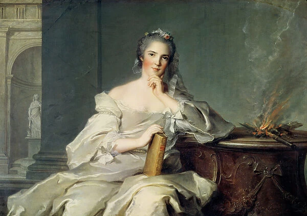 Anne-Henriette de France, as the element of Fire, 1750-1 (oil on canvas)