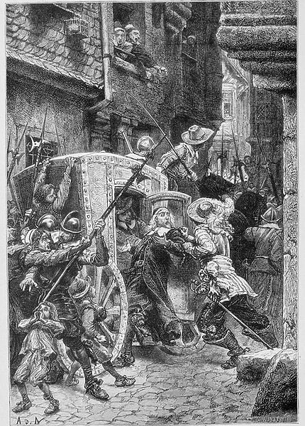 Arrest of Brousel (debuts de la Fronde) in 'Histoire de France'